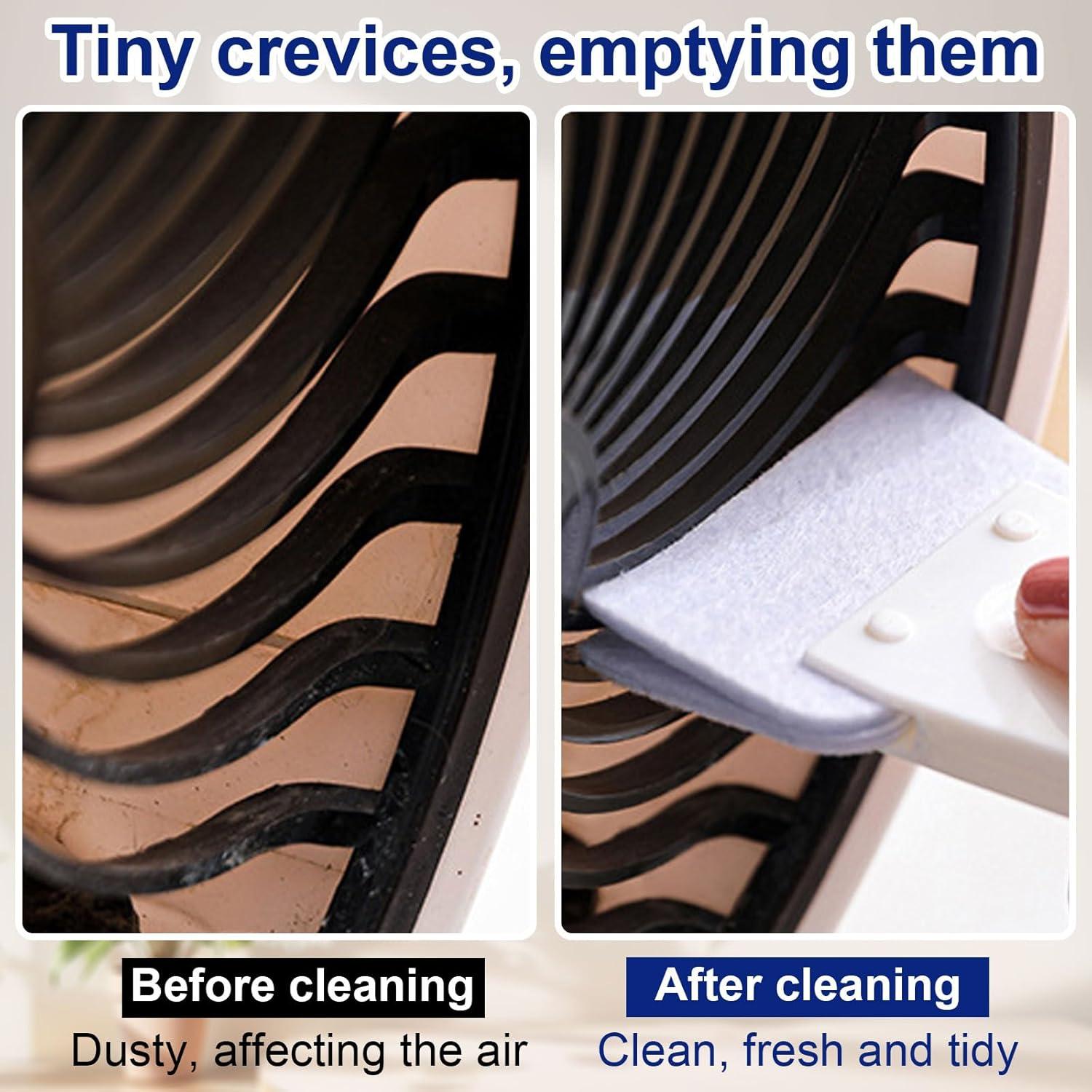 Juego de Cepillos de Limpieza Flexible Zeckzoin - 10 Pcs