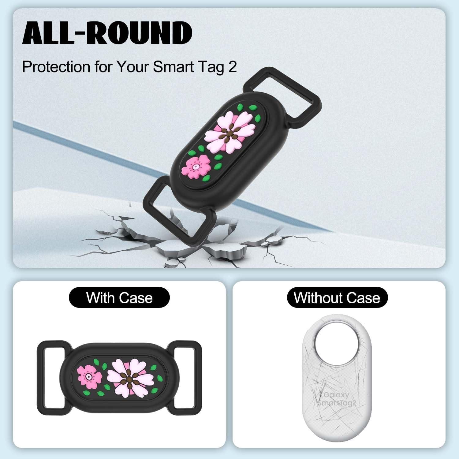 Soporte de Collar para Samsung Galaxy SmartTag2 - 2 Piezas