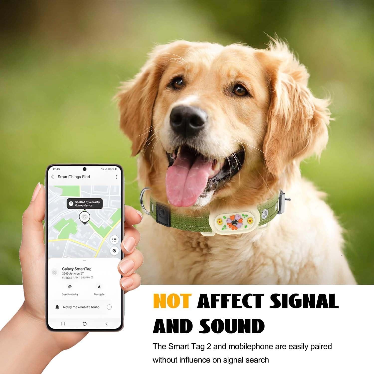 Soporte de Collar para Samsung Galaxy SmartTag2 - 2 Piezas