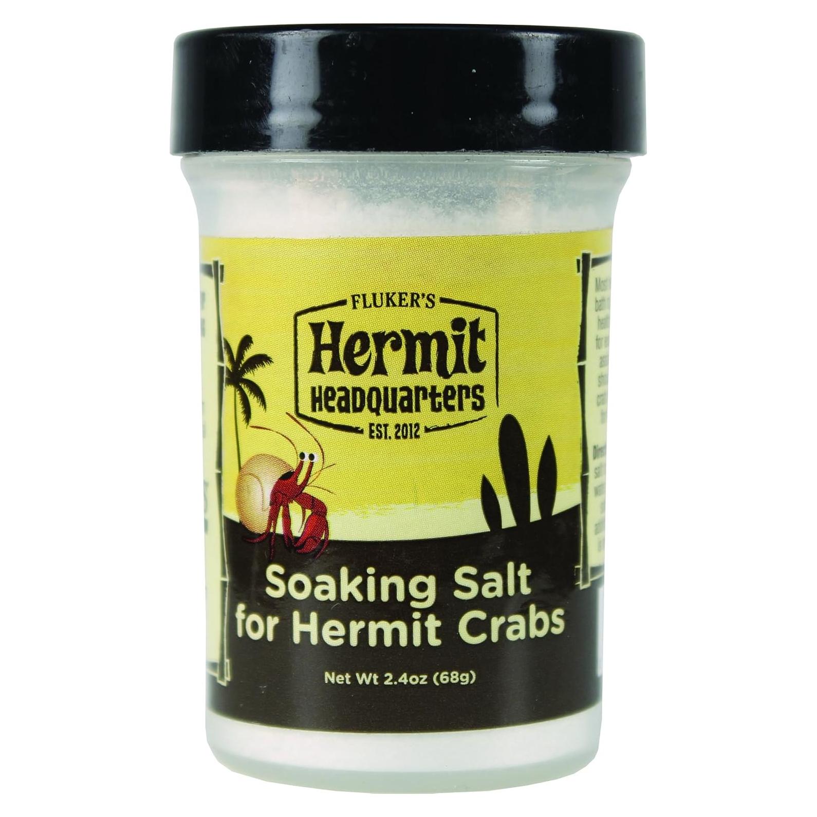 Sal de Remojo Fluker's para Cangrejos Ermitaños 68g