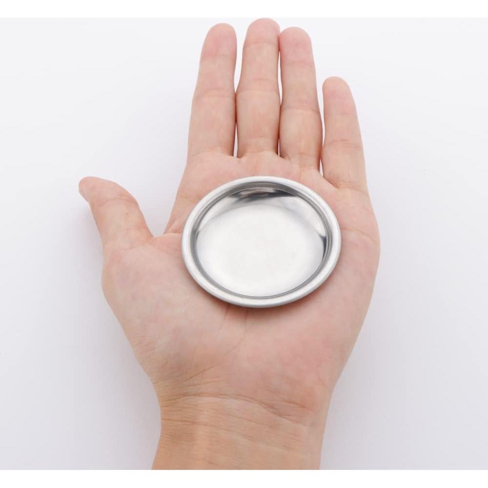 6 Tazones de Acero Inoxidable para Cangrejo Ermitaño DQITJ