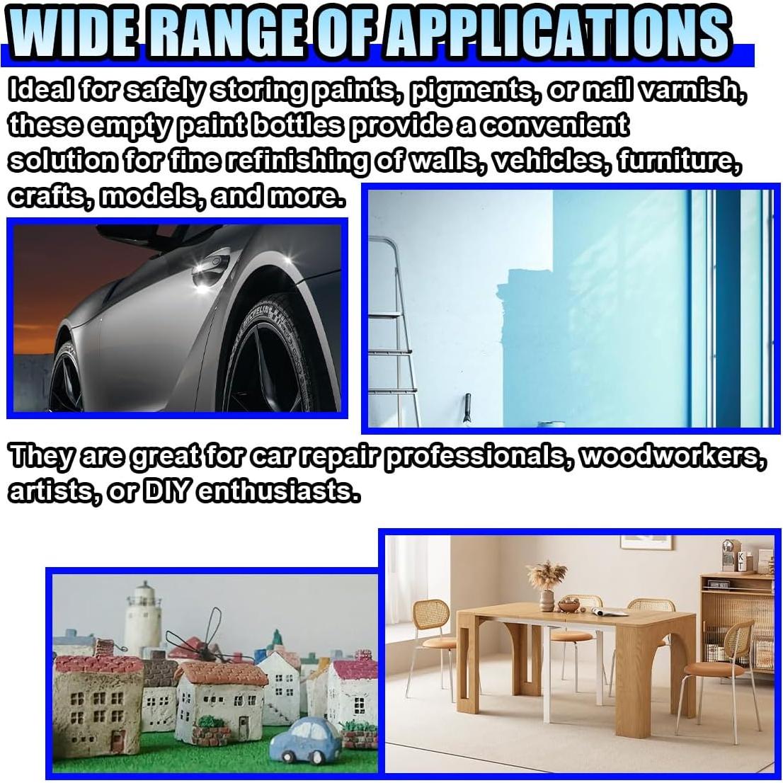 Botella de Retoque de Pintura DUSCOKE 60ml con Brocha - 6PCS