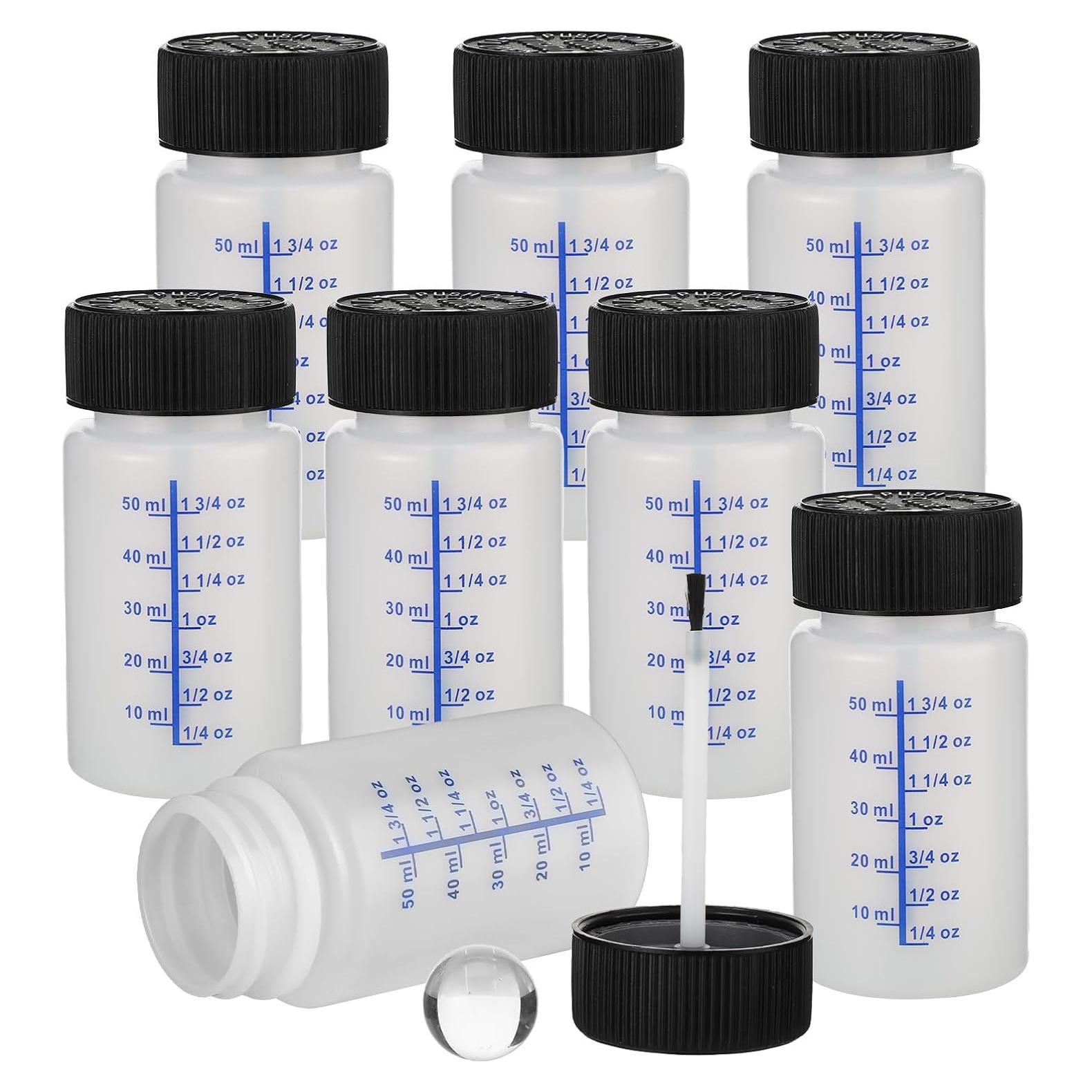 Paquete de 8 Botellas de 60 ml para Retoque de Pintura Psyqtsuary