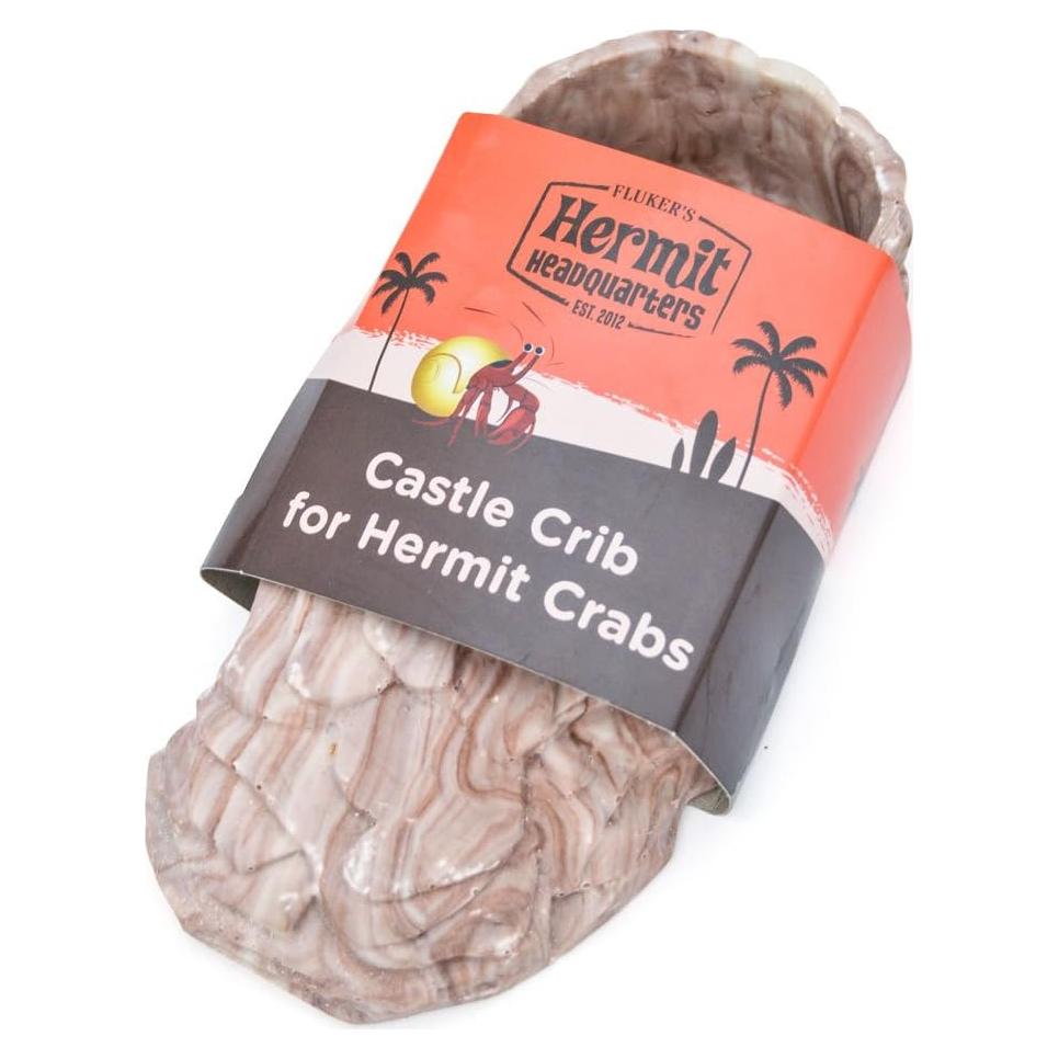 Cuna de Castillo Fluker para Cangrejos Ermitaños - 25.4x12.7cm