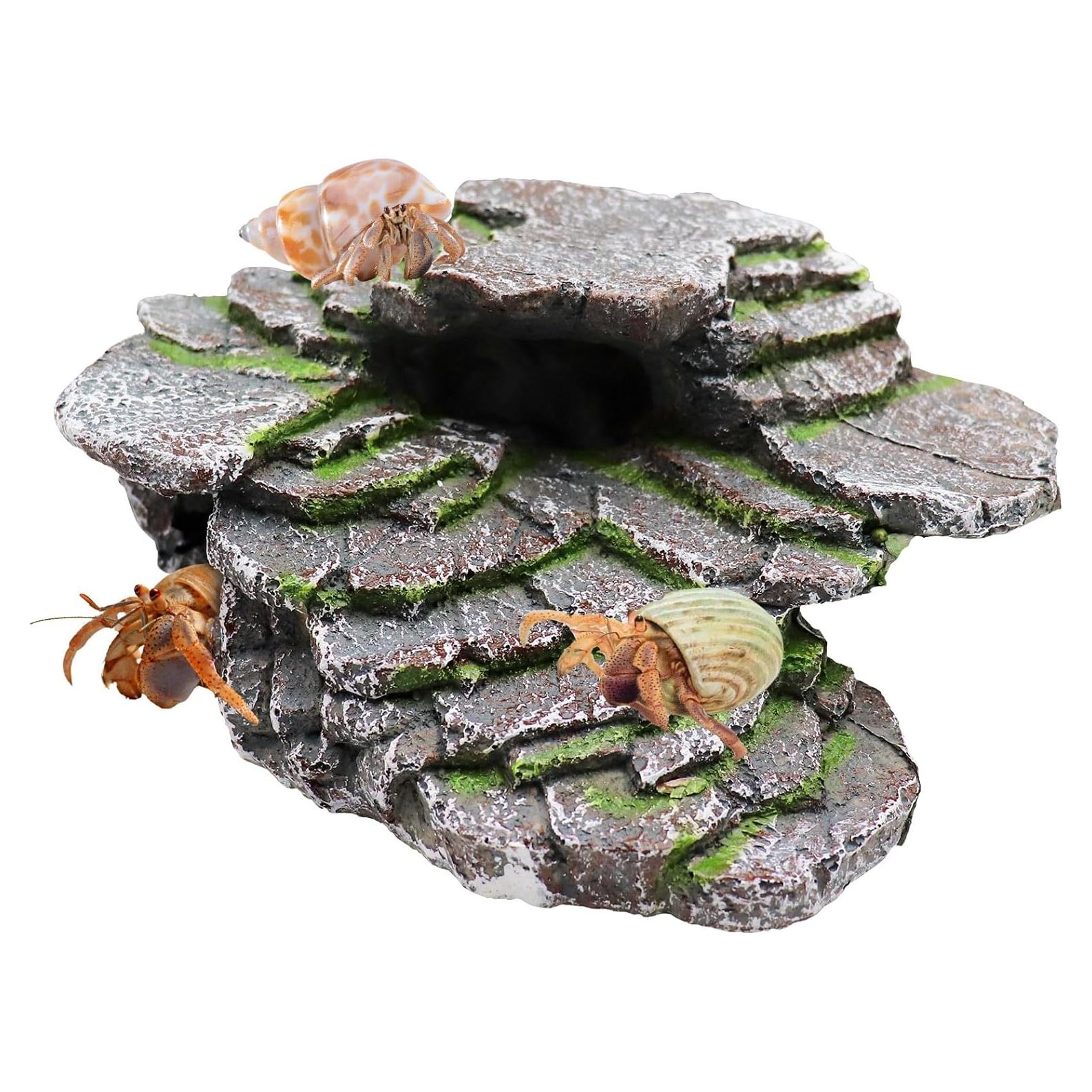 Escondite para Reptiles Neeenn 20x15x7.5cm Resina Ecológica