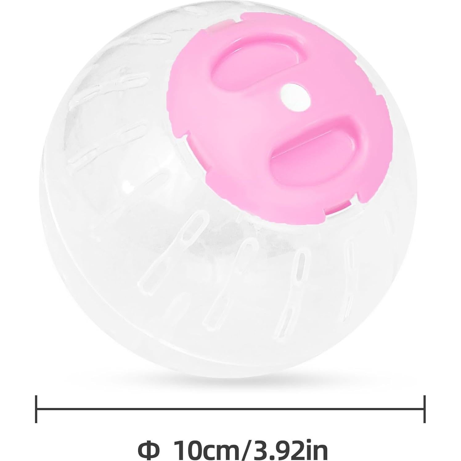 Bola de Juguete para Cangrejo Ermitaño U0U Rosa 9.95 cm