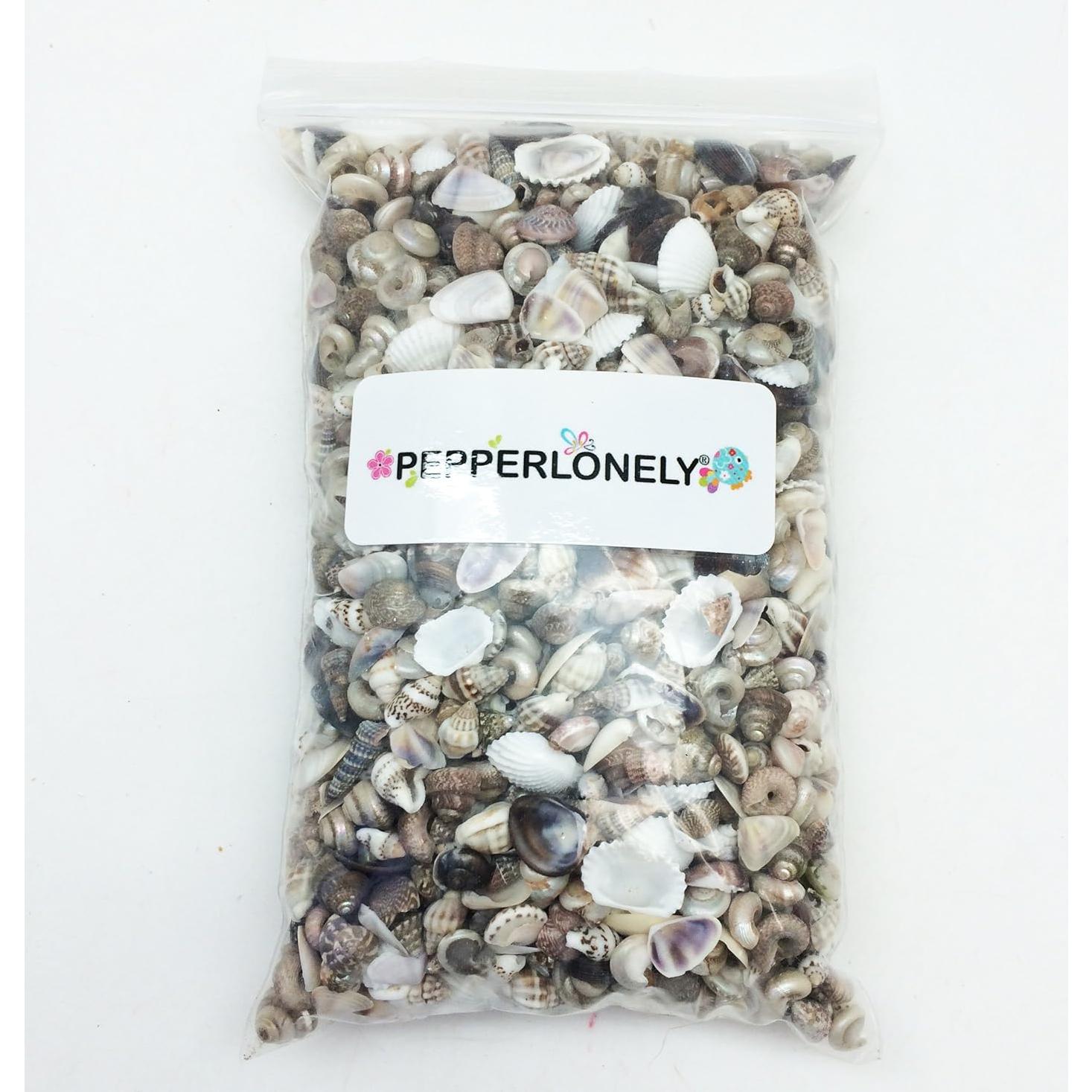 Mezcla de Conchas Marinas PEPPERLONELY 226g 1600+ Piezas