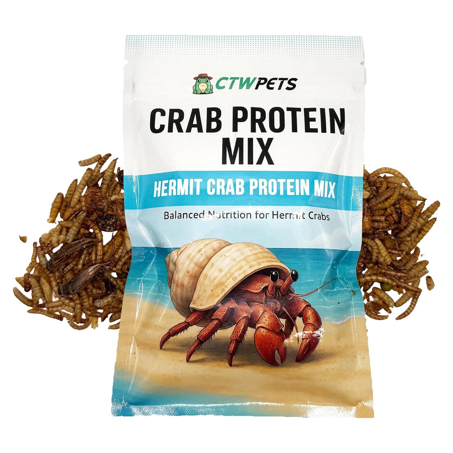 Alimento para Cangrejos Ermitaños CTWPets - Mezcla Proteínas 42g