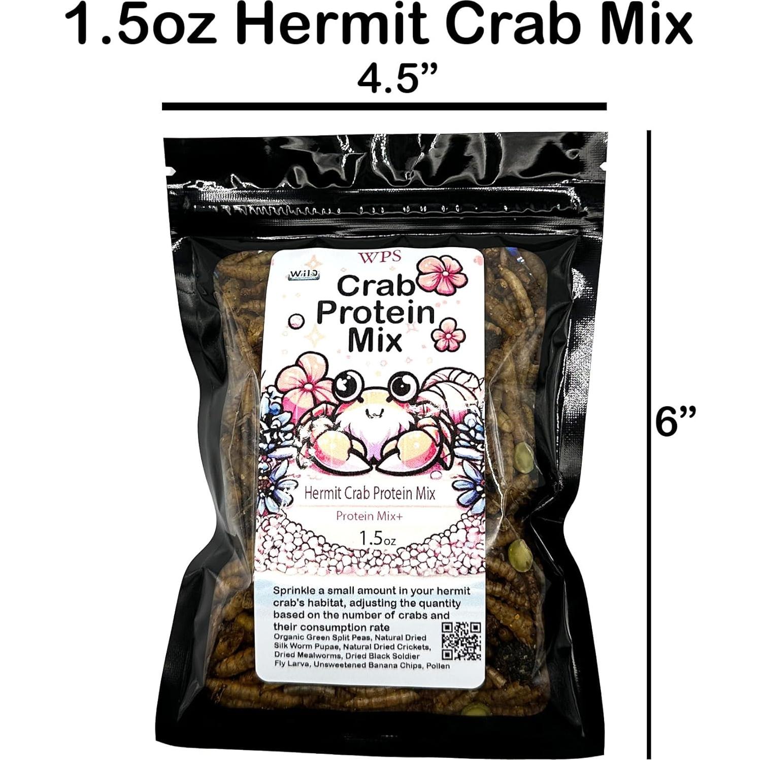 Alimento para Cangrejos Ermitaños CTWPets - Mezcla Proteínas 42g