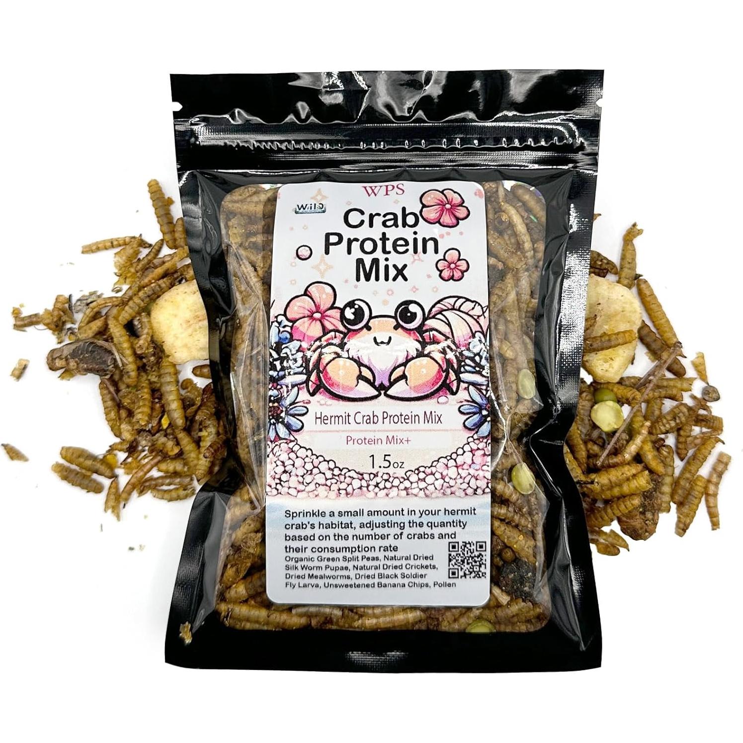 Alimento para Cangrejos Ermitaños CTWPets - Mezcla Proteínas 42g