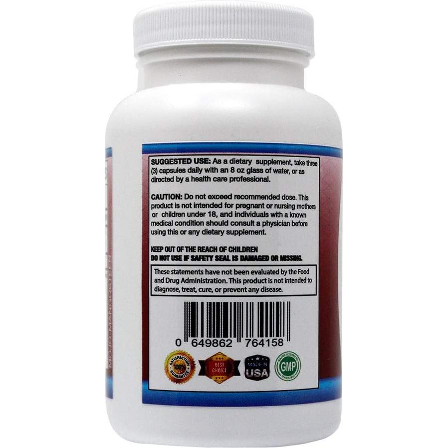 Cápsulas de Mangostán Liofilizado MOJObody 90 Unidades 1.5g