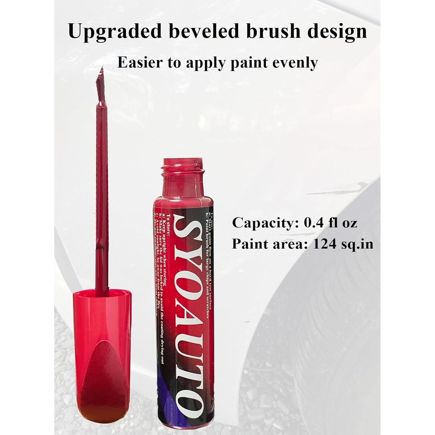 Pintura de Retoque Roja Ultra SYOAUTO para Tesla Model Y 3 X S 0.4 oz