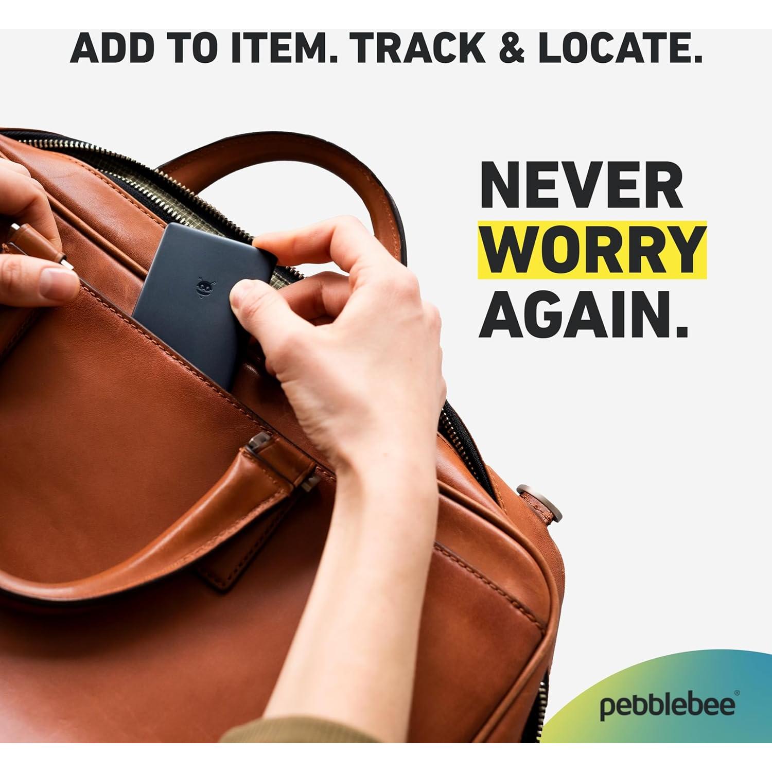 Rastreador Pebblebee Card Universal - Recargable y delgado