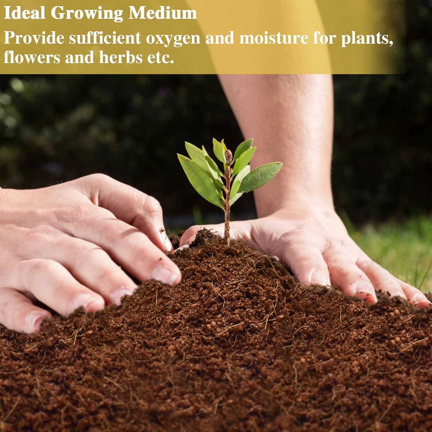 Sustrato de Fibra de Coco ZeeDix 2 Pcs 100% Orgánico 19.8x9.9cm