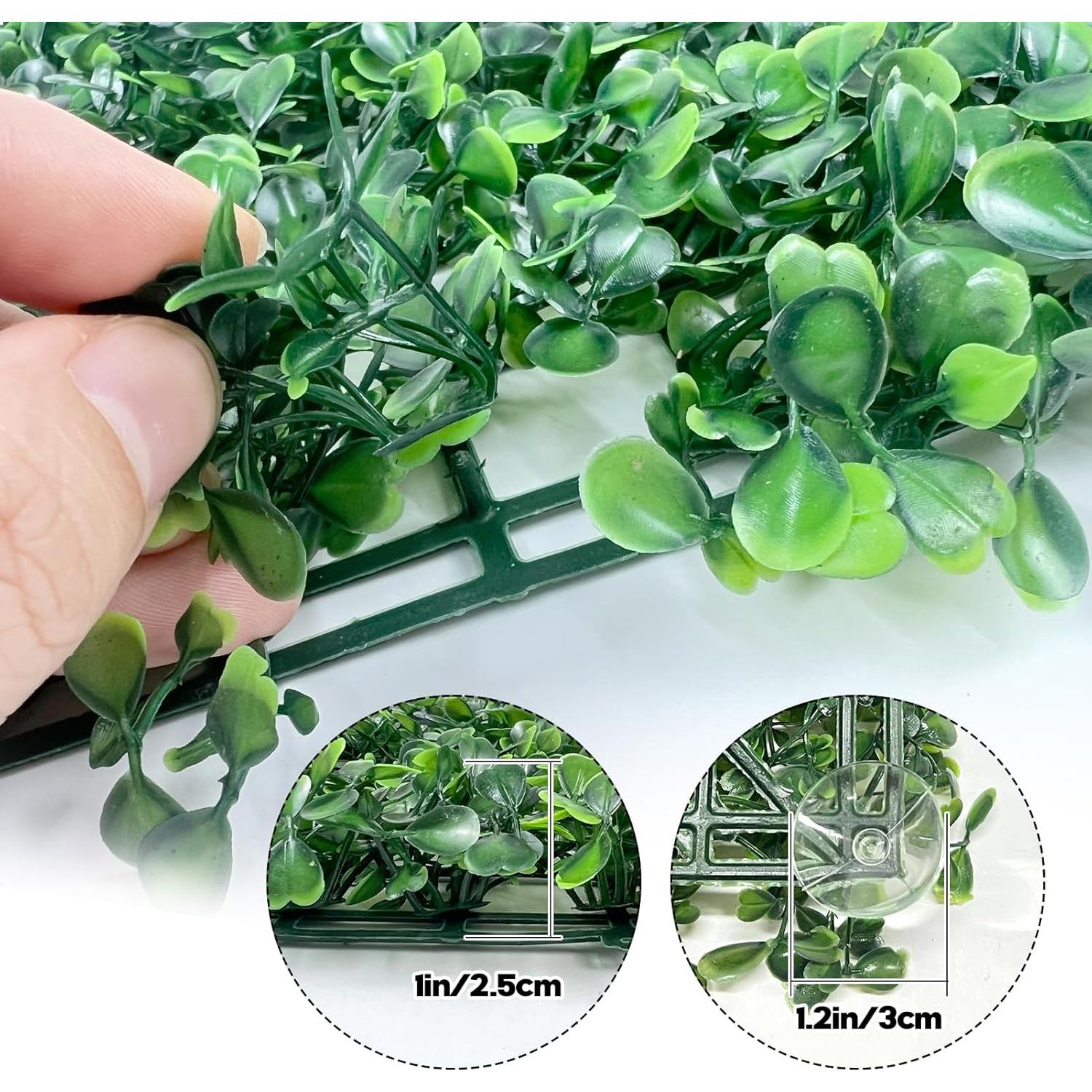 Alfombra de Césped Artificial FMOACEN para Acuario 25x25 cm