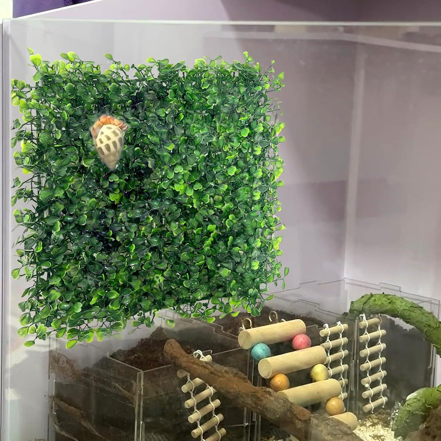 Alfombra de Césped Artificial FMOACEN para Acuario 25x25 cm