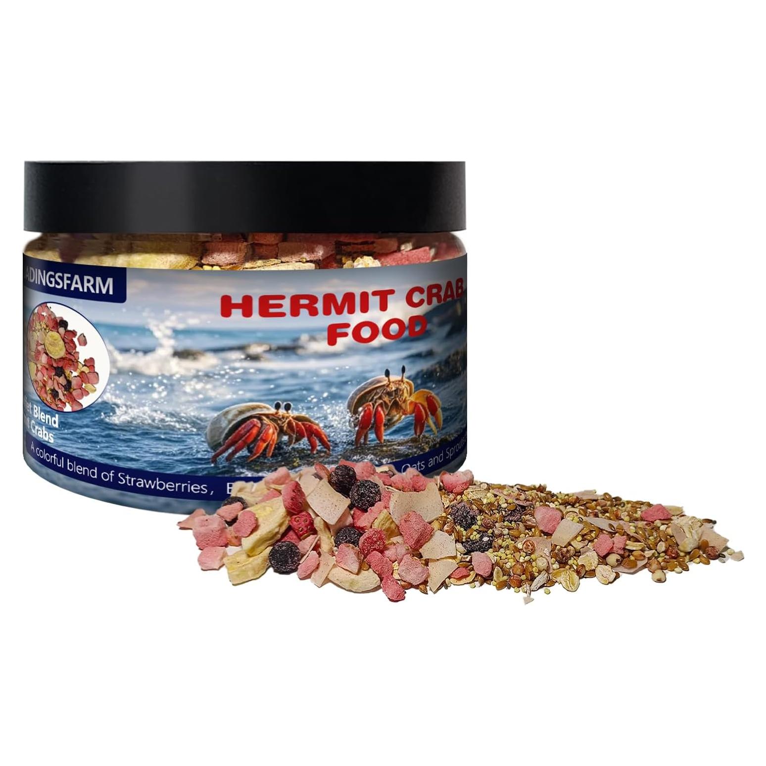 Comida Natural para Cangrejos Ermitaños JADINGSFARM 125 g