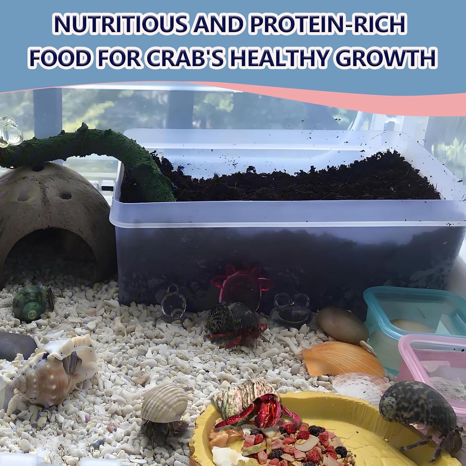 Comida Natural para Cangrejos Ermitaños JADINGSFARM 125 g