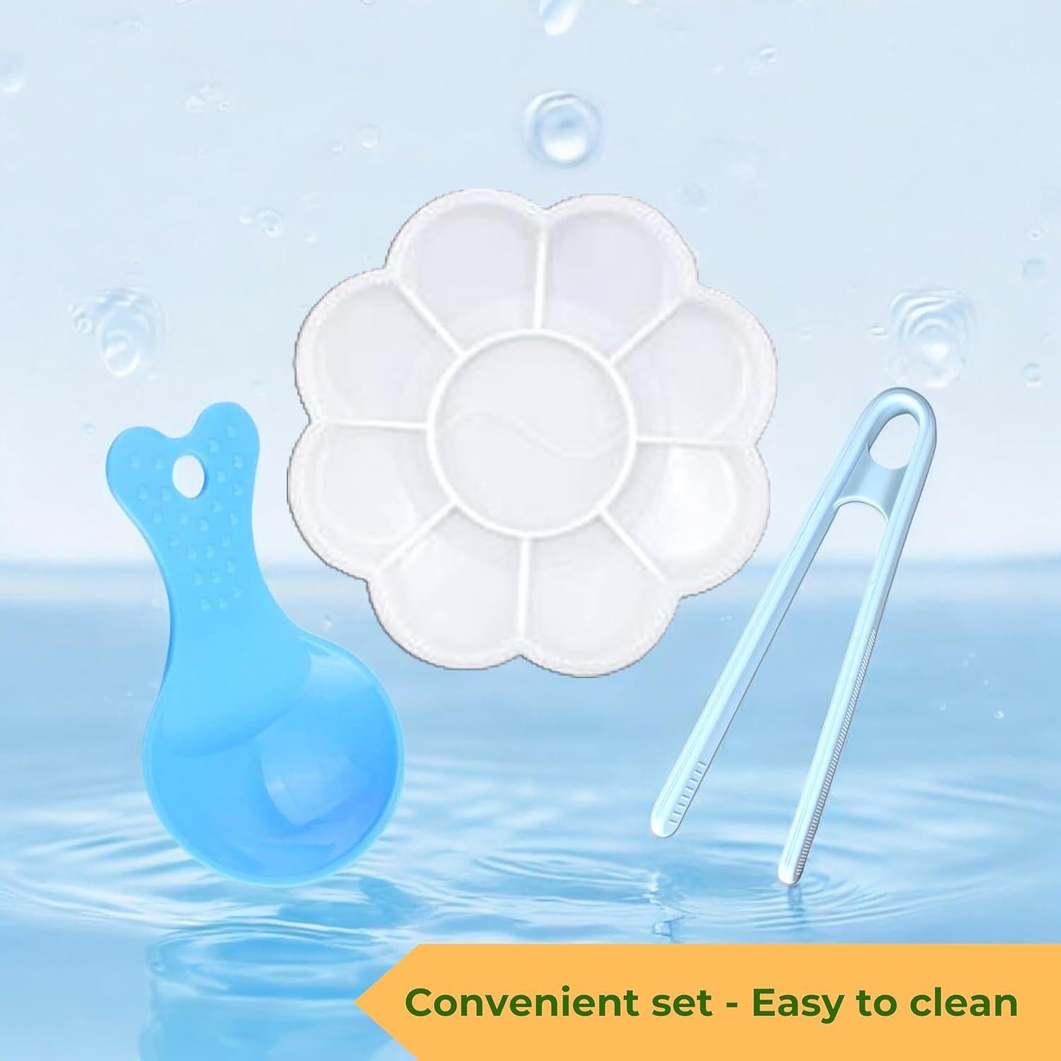 Juego de Tazones de Comida para Cangrejo Ermitaño PurrrfectionPet