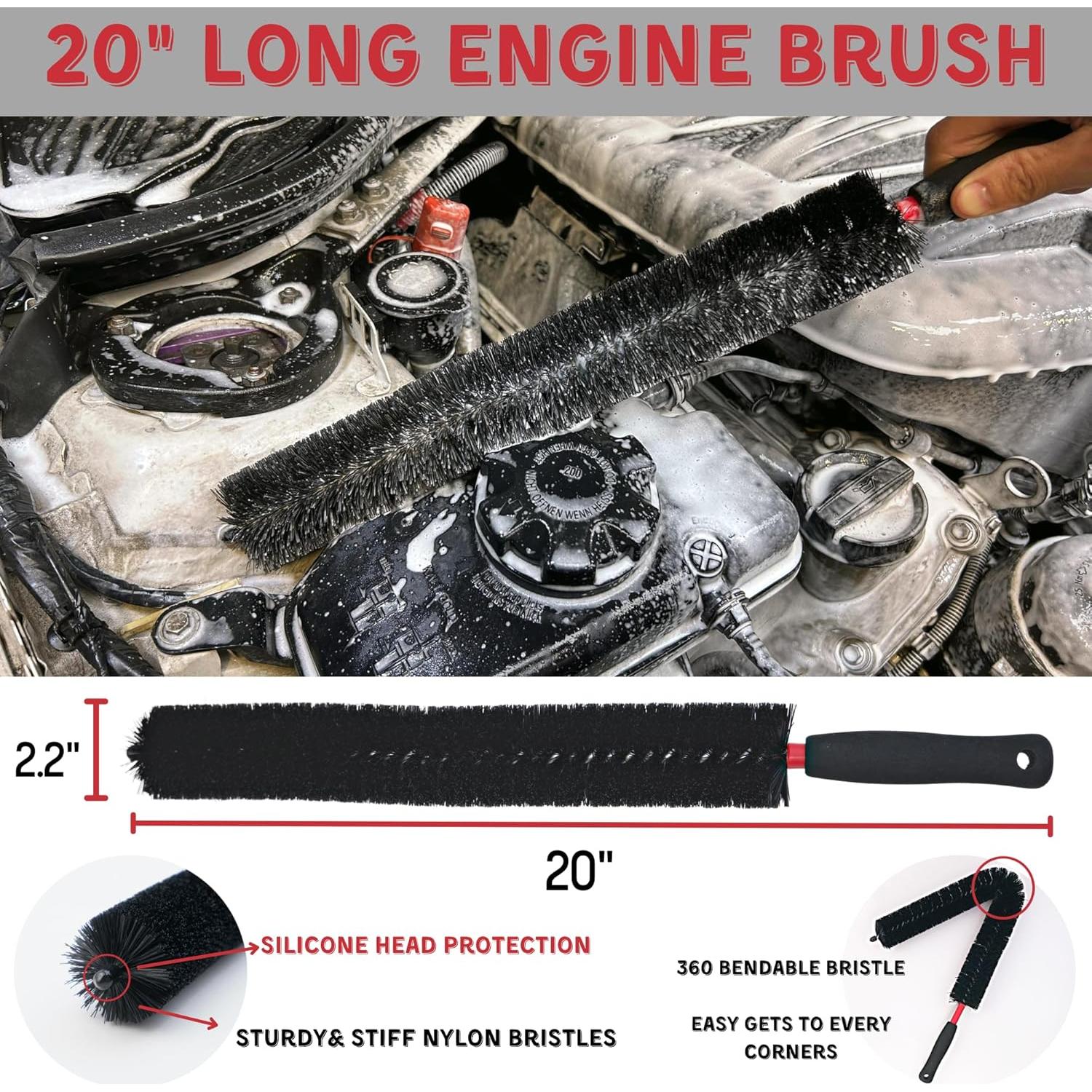 Kit de limpieza para compartimento de motor Oesee EC001