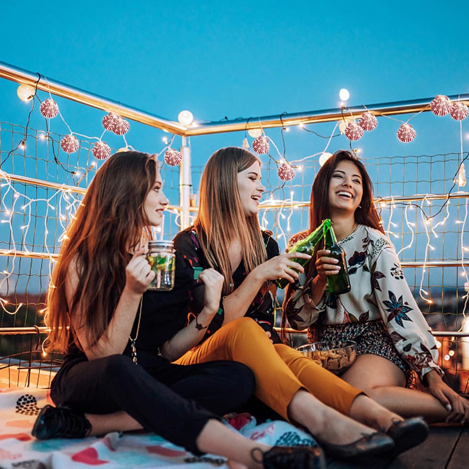 Conchas de Vieira Naturales LUCKY BABY 50 Pcs para Decoración