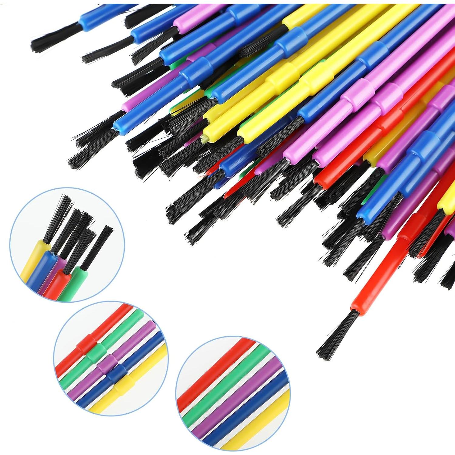 Set de 100 Pinceles de Pintura Prasacco para Niños 16.5cm