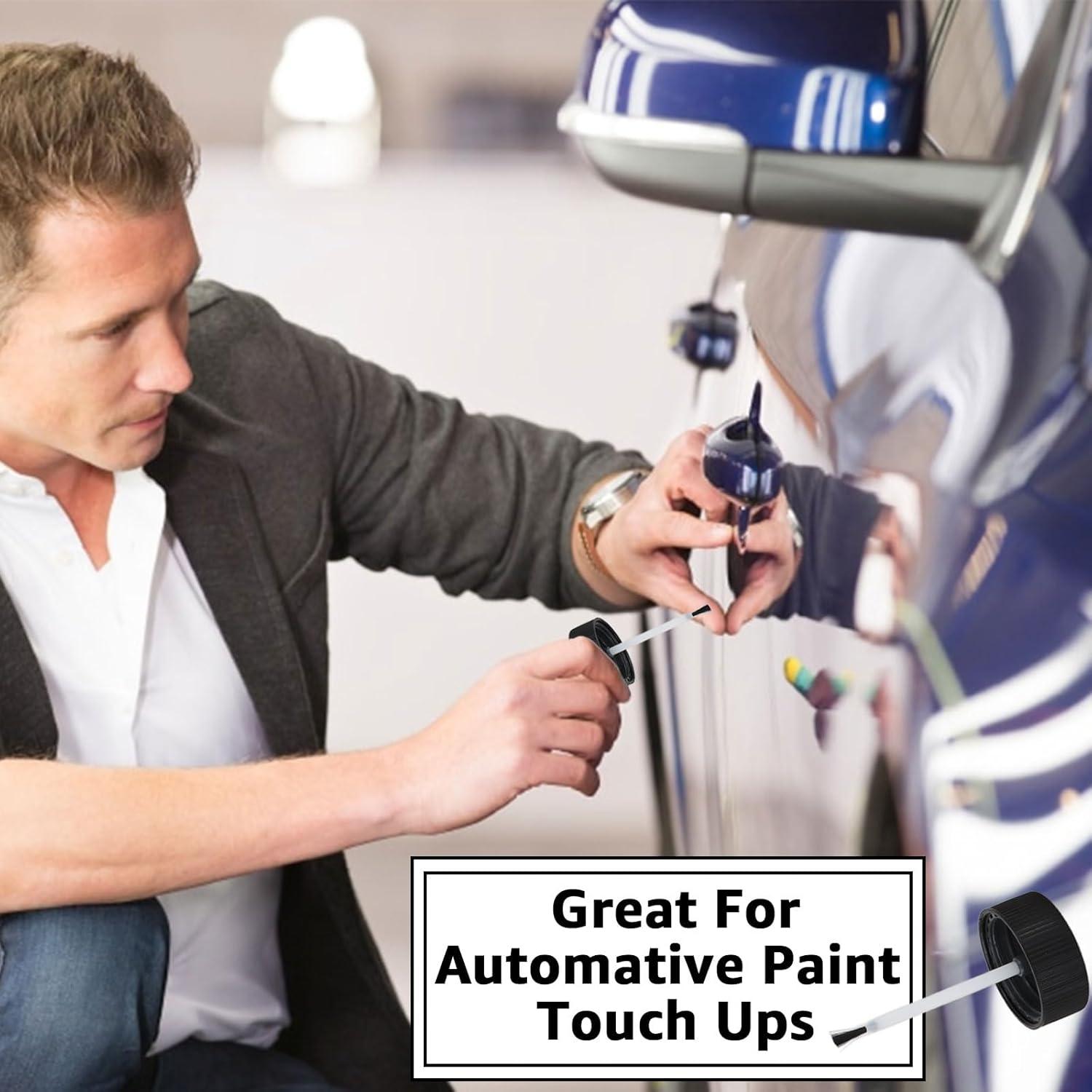 CYEAH 50 Botellas de Pintura de 60 ml con Pincel y Tapa Segura