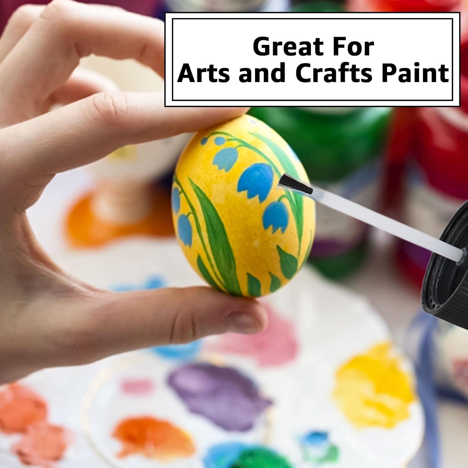 CYEAH 50 Botellas de Pintura de 60 ml con Pincel y Tapa Segura