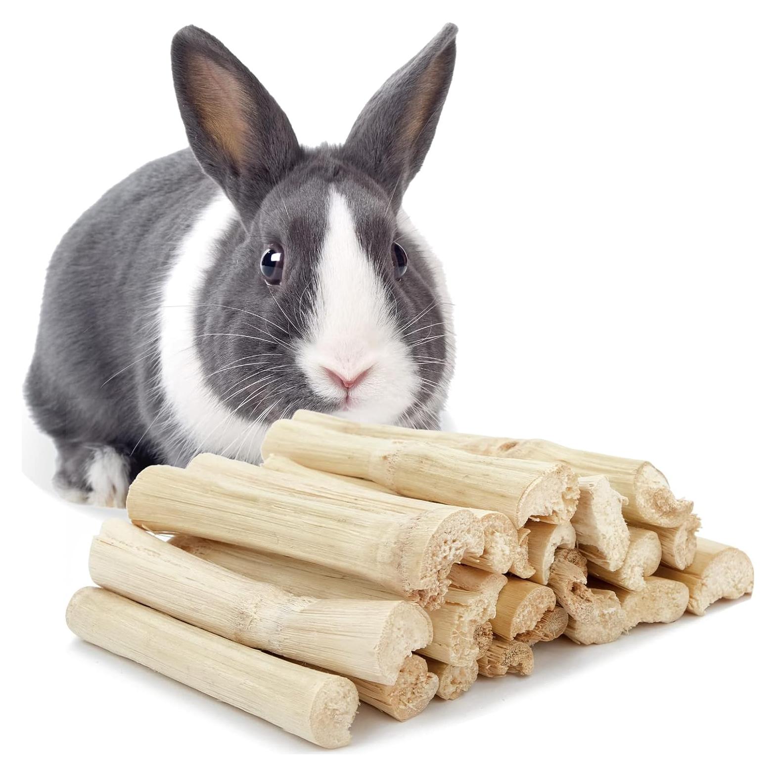 Juguetes de Masticar Niteangel de Bambú Natural para Mascotas