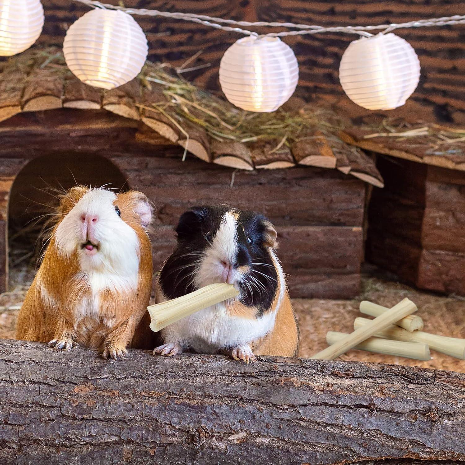 Juguetes de Masticar Niteangel de Bambú Natural para Mascotas