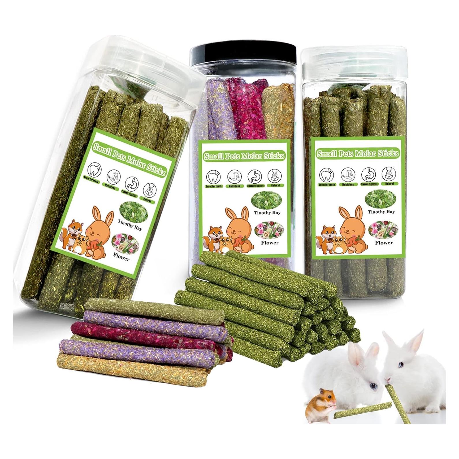 68 Juguetes para Roer Conejos AKLHLKK - Heno Timothy Natural