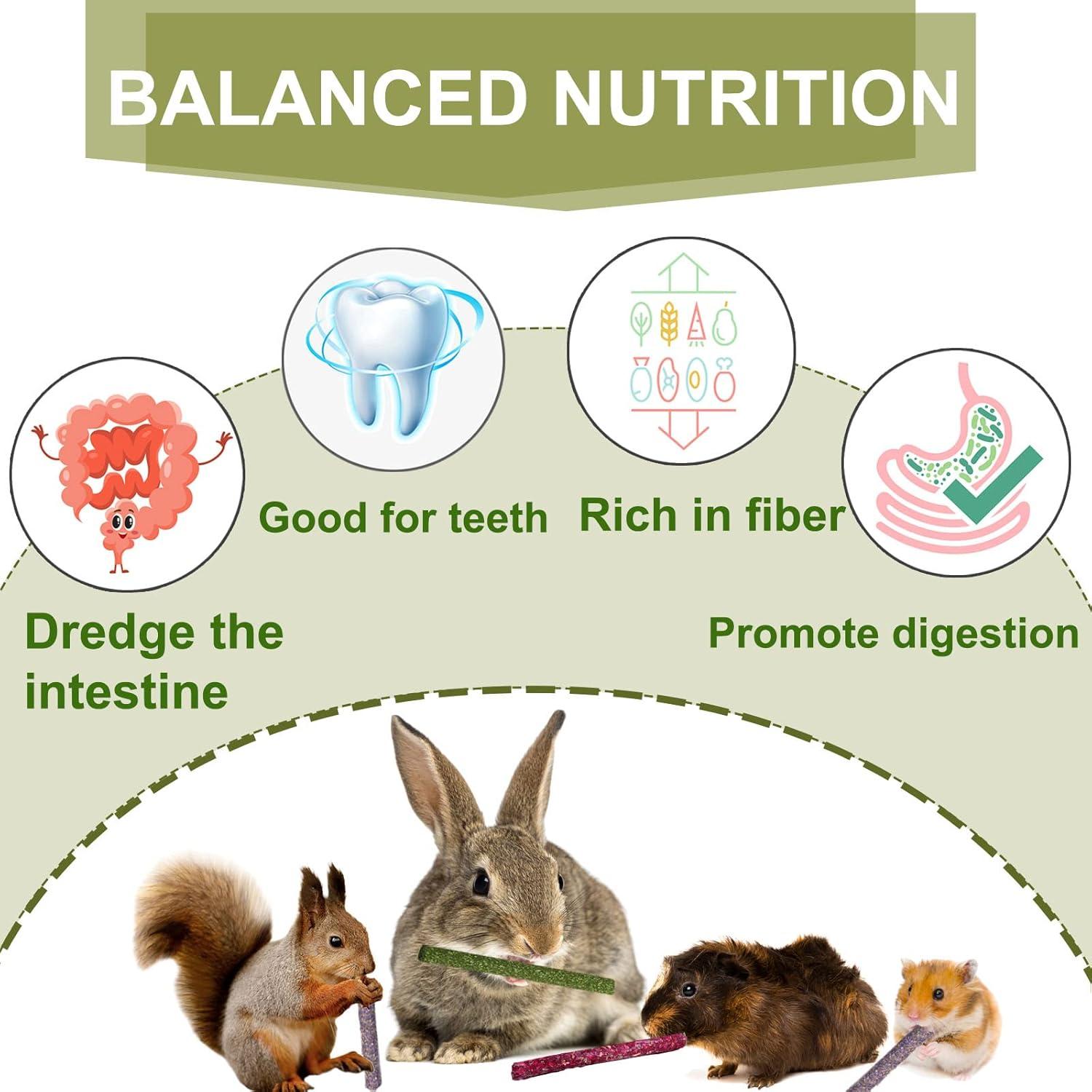 68 Juguetes para Roer Conejos AKLHLKK - Heno Timothy Natural