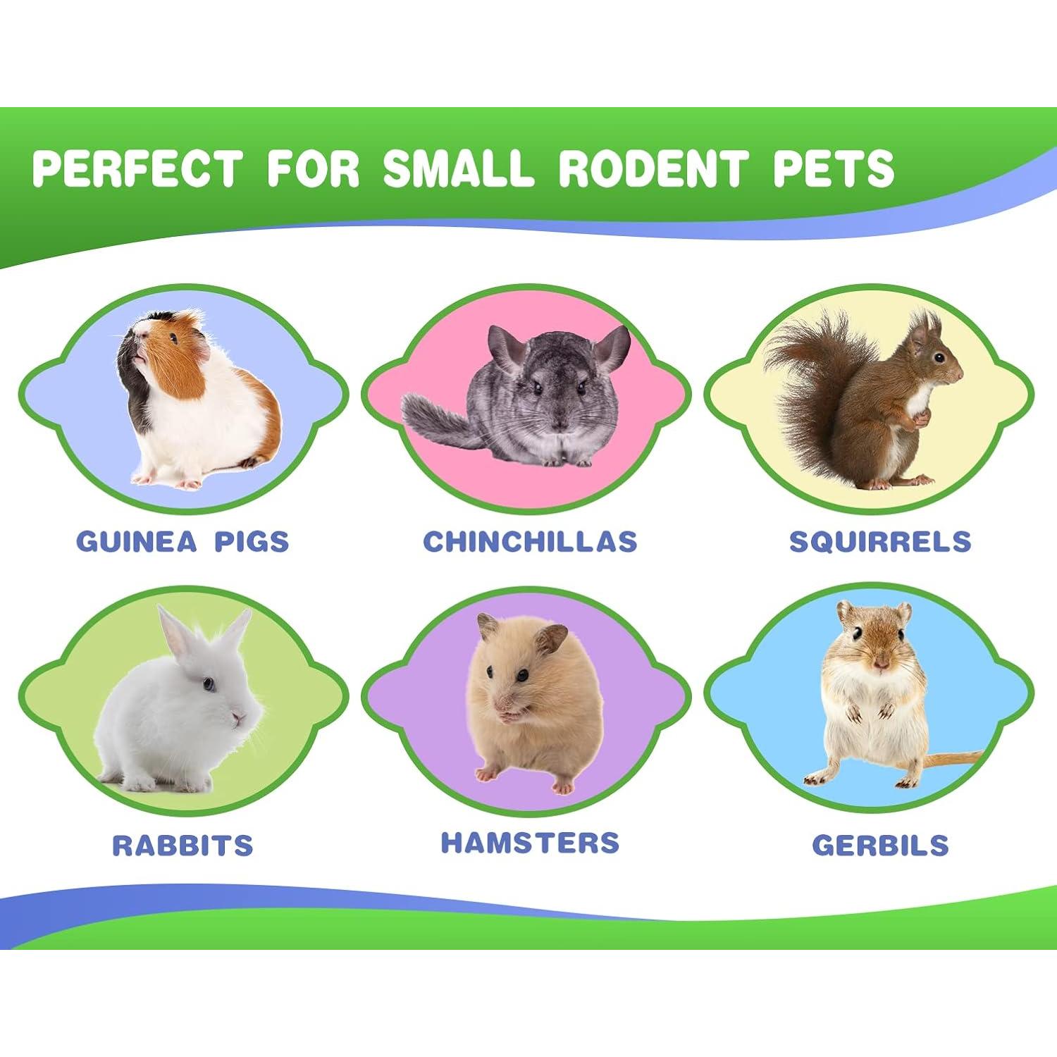 Juguetes Masticables Abizoo para Conejos 18PCS Orgánicos