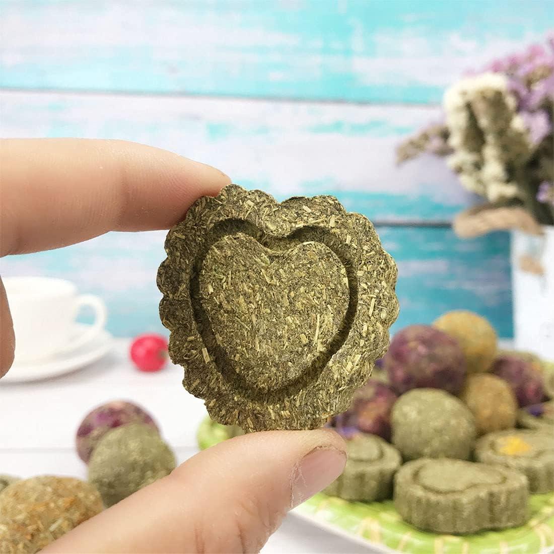 36 Juguetes Masticables para Conejos Hamiledyi - Pastelitos de Heno