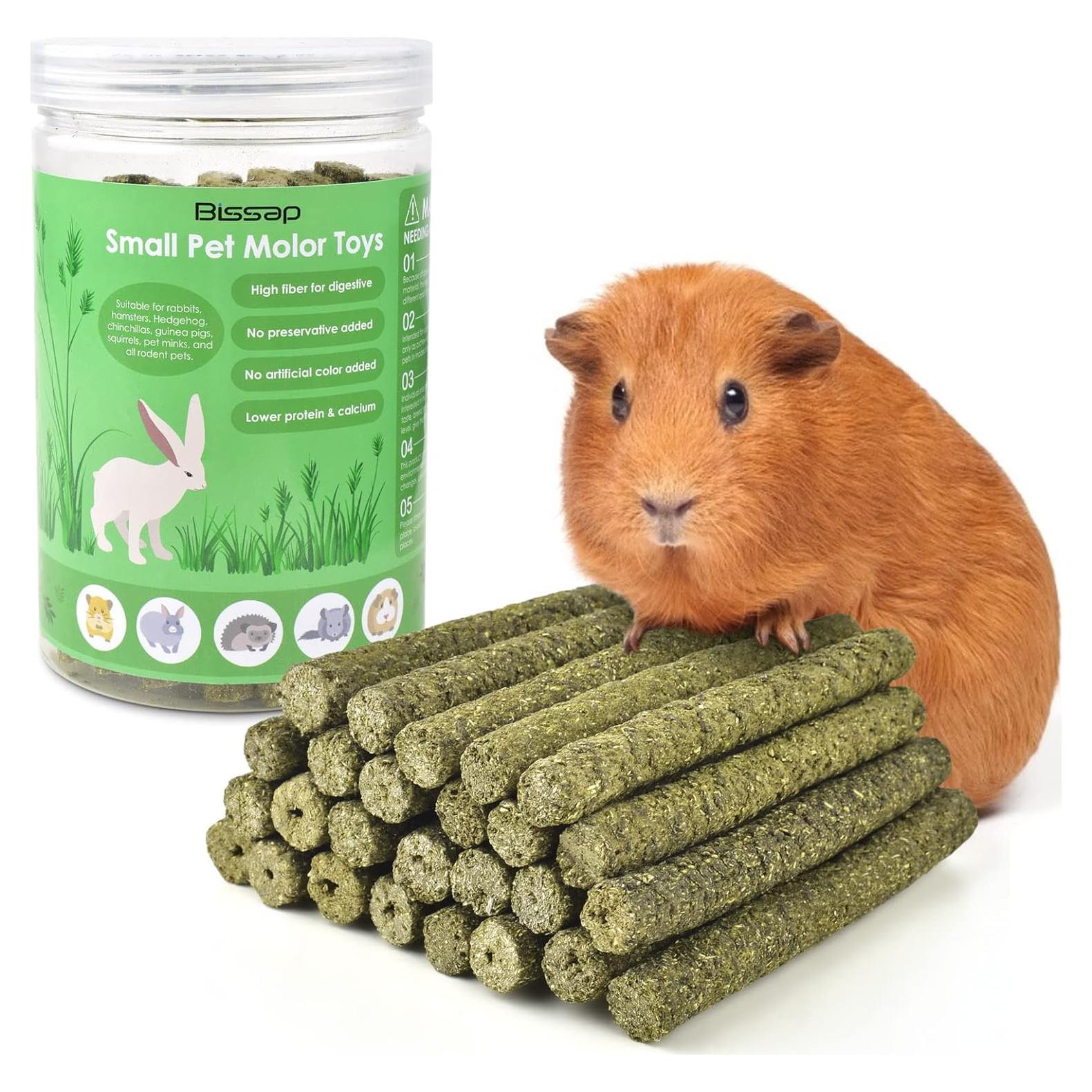 Palitos Masticables de Heno Timothy Bissap 38PCS 283g