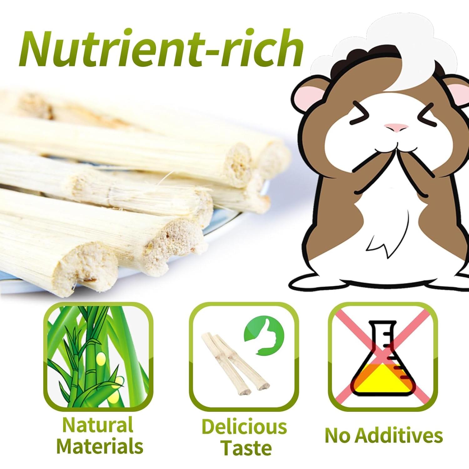 Juguetes para Masticar JONSANTY 330g Bambú Dulce Natural