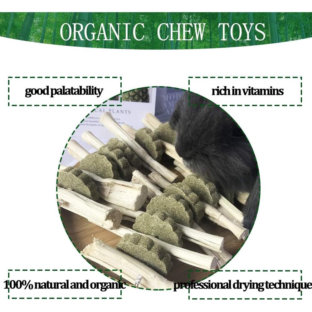 Golosinas Naturales para Conejos y Chinchillas Kathson - 2 Paquetes