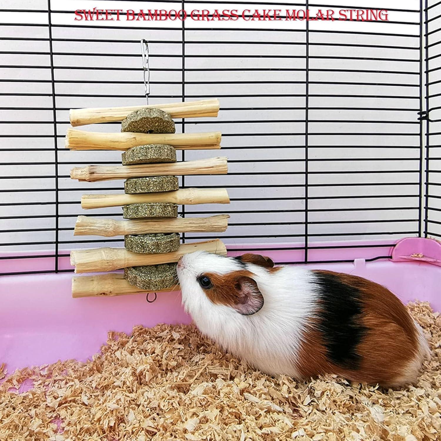 Juguete de Masticar para Conejos Kathson - Plataforma de Madera