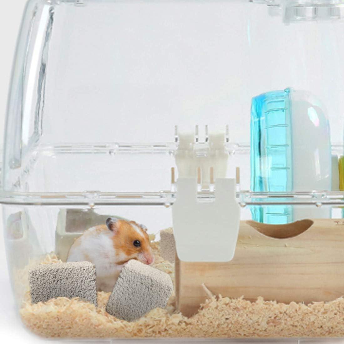 Bloques de Lava para Masticar PINVNBY 15 Pcs - Salud Dental Roedores