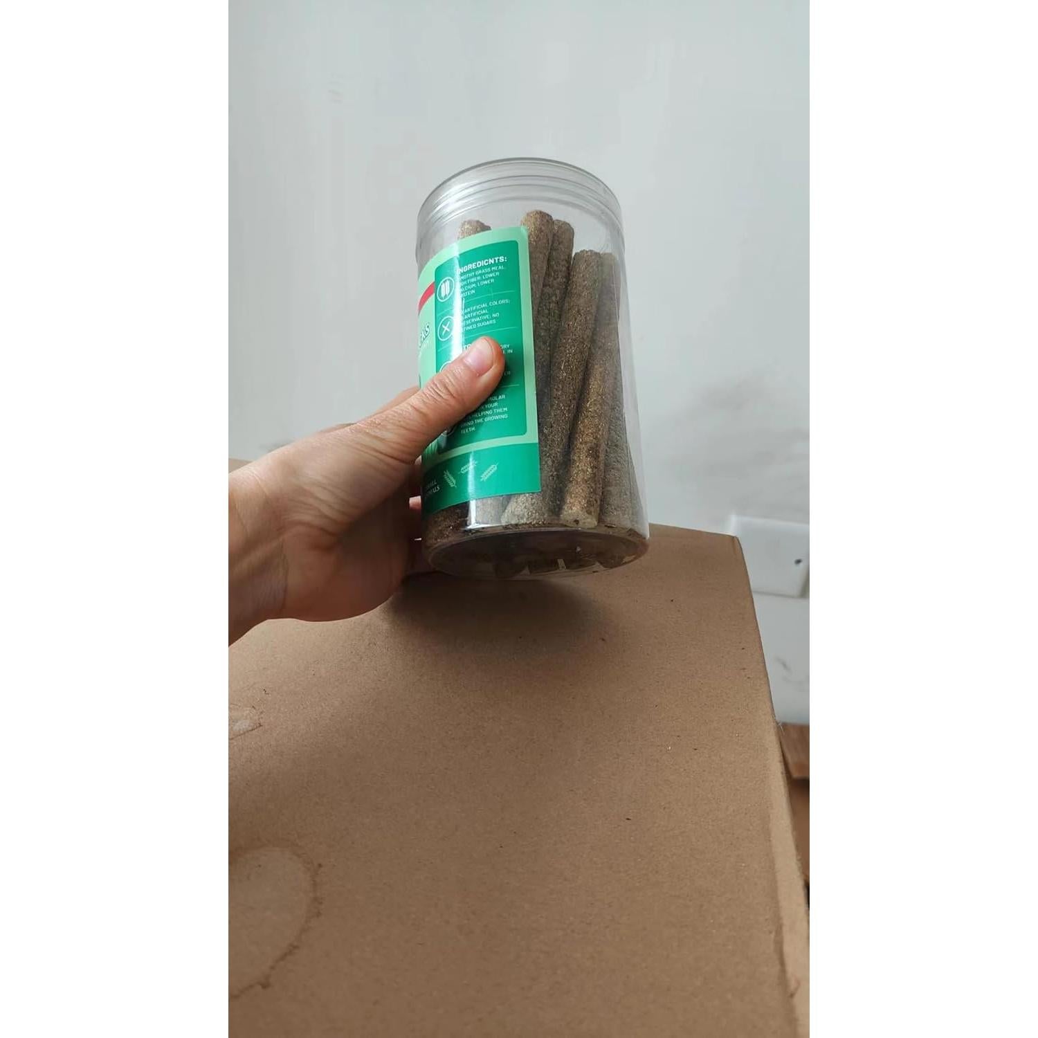 Palitos de Heno Timothy BBjinronjy 40 Pcs para Conejos y Roedores