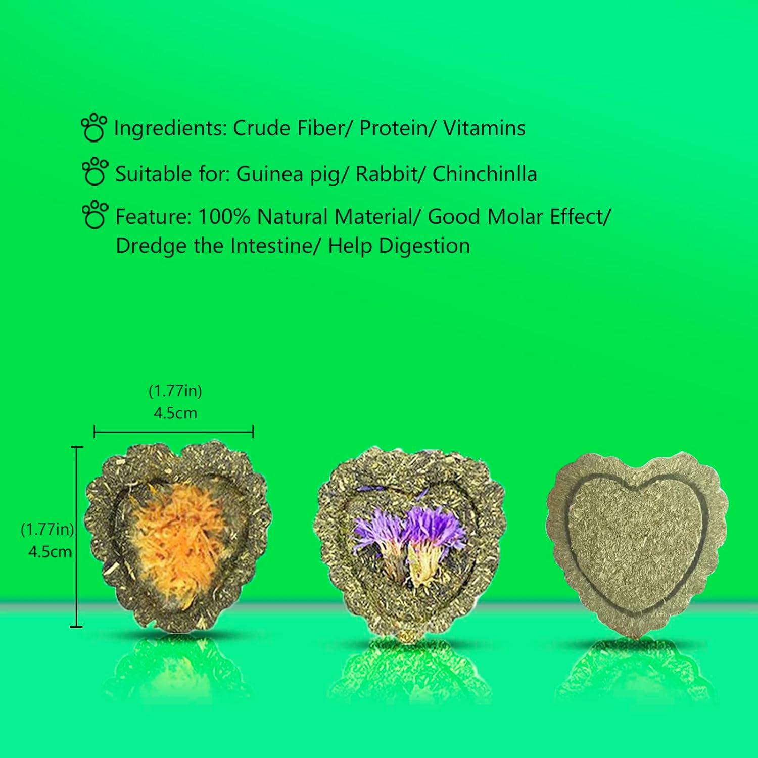 Juguetes de Masticar para Conejos FIPASEN 18PCS Heno Natural