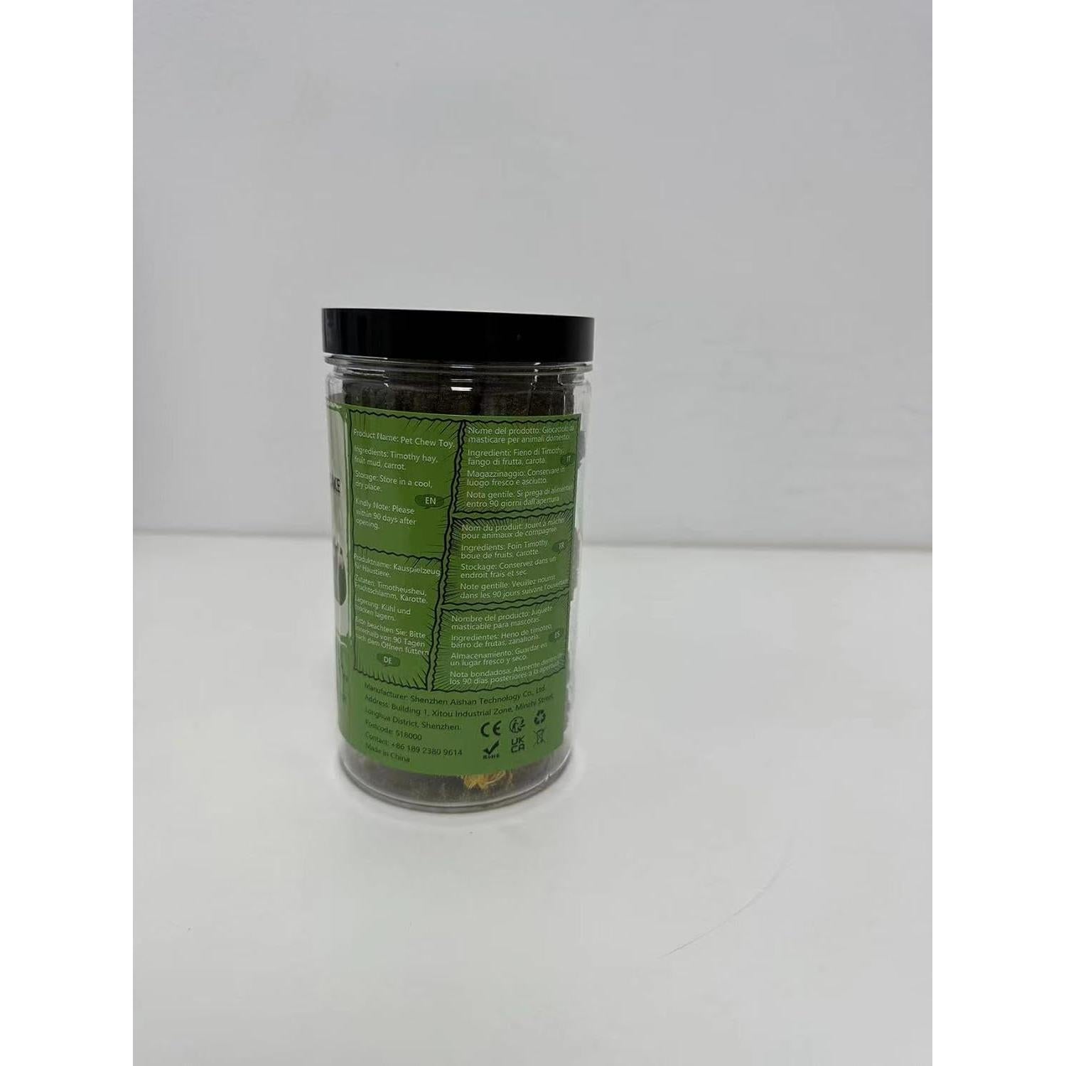 Juguetes de Masticar para Conejos FIPASEN 18PCS Heno Natural