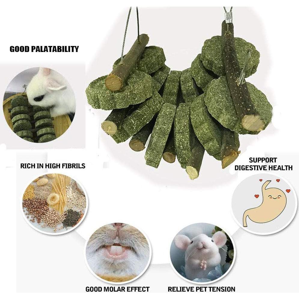 Juguete de Masticar Hamiledyi para Conejos y Roedores - Orgánico