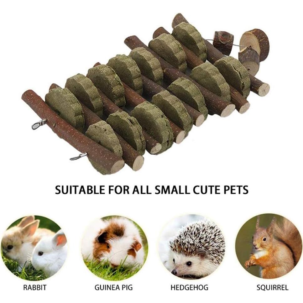 Juguete de Masticar Hamiledyi para Conejos y Roedores - Orgánico