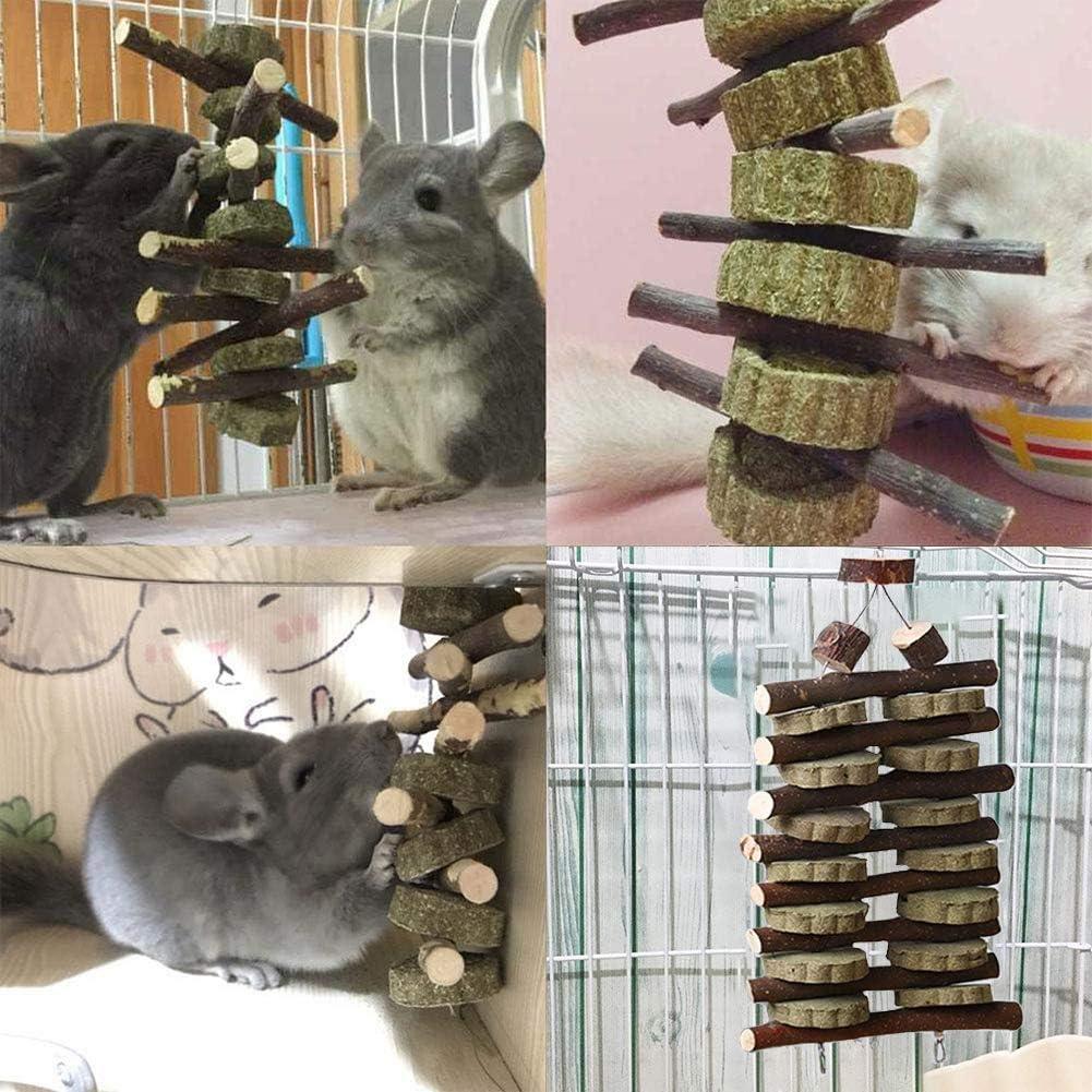 Juguete de Masticar Hamiledyi para Conejos y Roedores - Orgánico