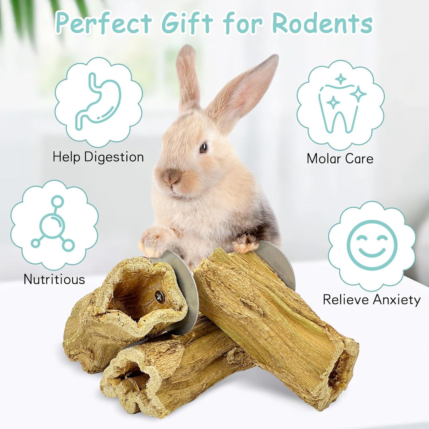 Juguetes para Masticar Fhiny de Madera de Papaya 3 PCS