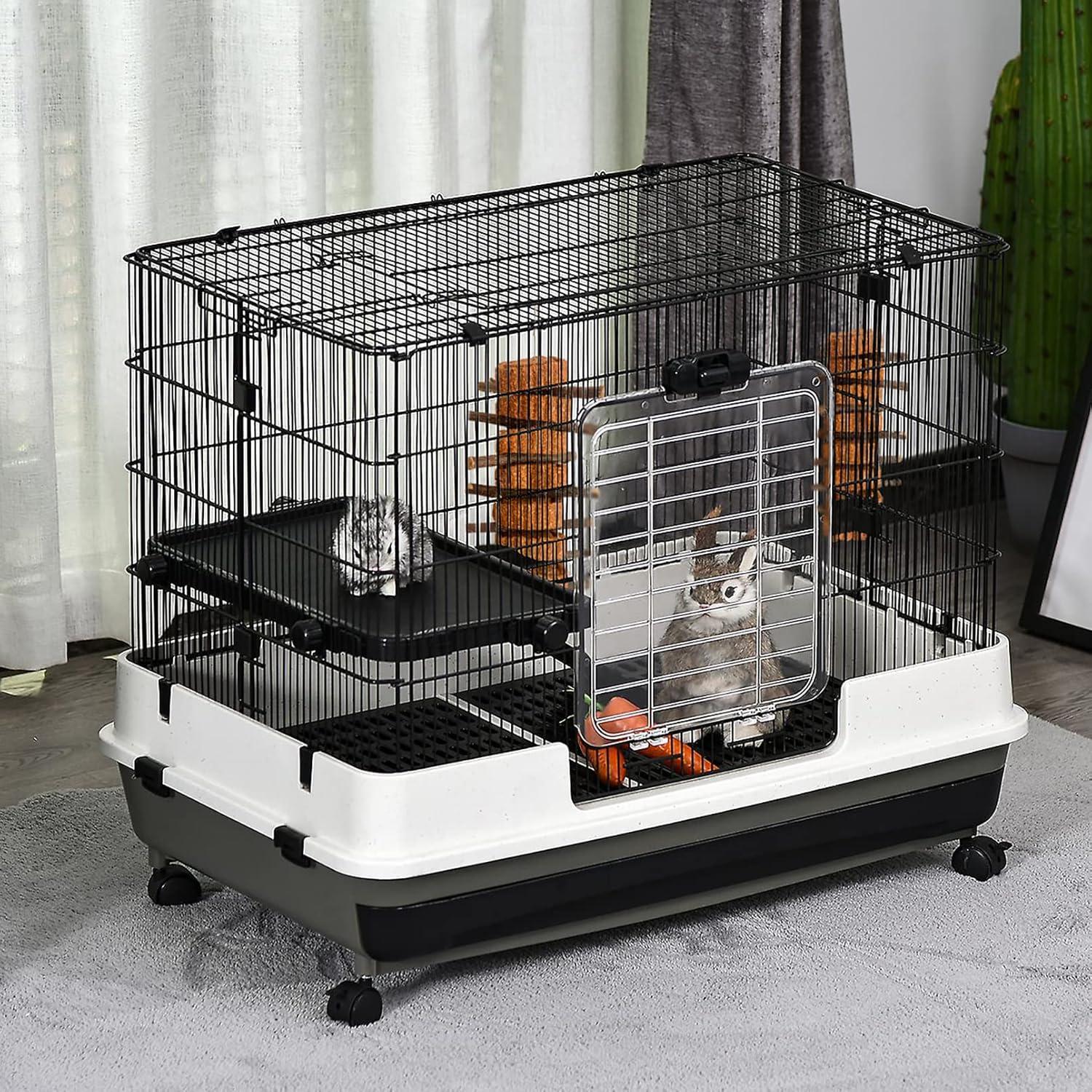 Juguetes Masticables para Conejos MUYG - 4 Paquetes de Zanahoria