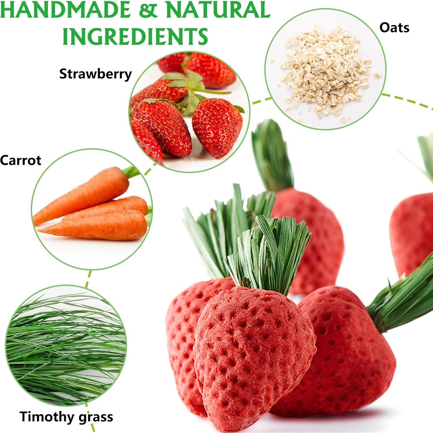 Juguetes Masticables Fhiny para Hámster 24 PCS Salud Dental