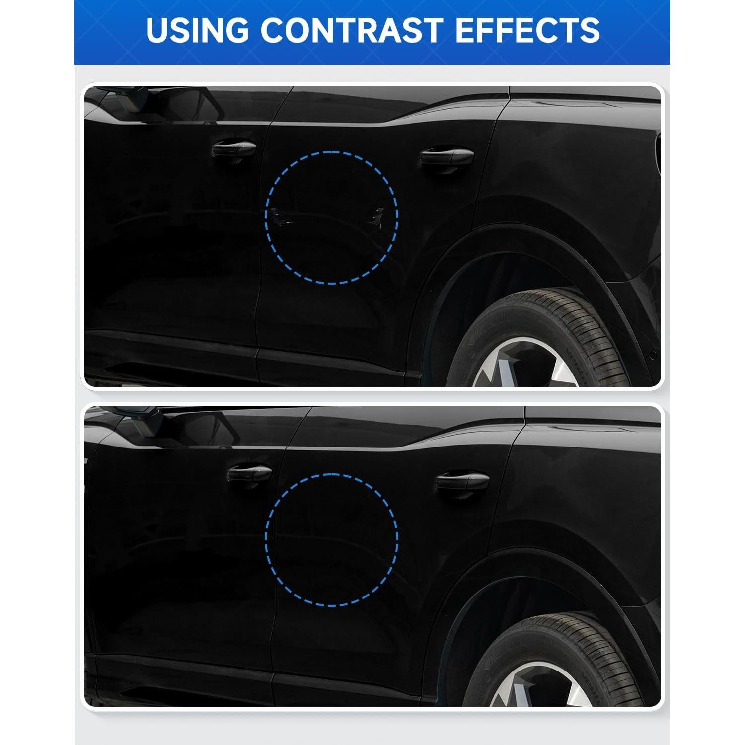 Kit de Pintura de Reparación RSACET LY9B Negro Brillante 12.1ml