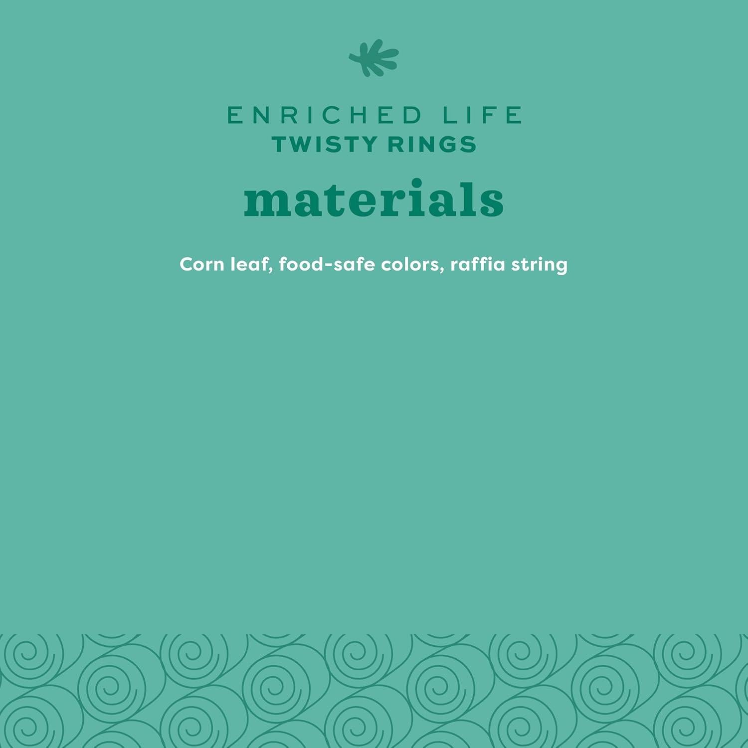 Anillos Torcidos Oxbow para Conejos y Cobayas - Juguetes Enriquecidos